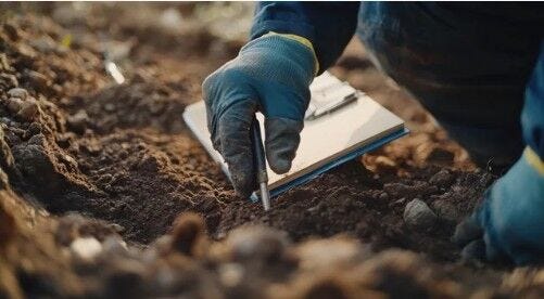 新築の住宅において、基礎着工前に地盤調査会社による地盤調査を行っています。調査結果を元に、必要に応じ、地盤補強等を実施し、不同沈下しないよう対策をとっております。
