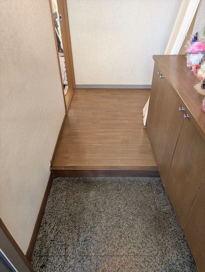 収納力のあるシューズボックス付き。
家族の靴をまとめて収納可能です