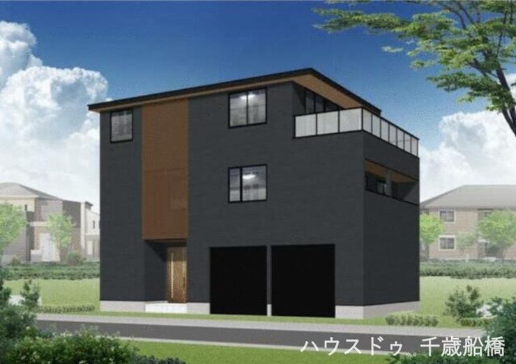 【建物プラン例(外観パース)】