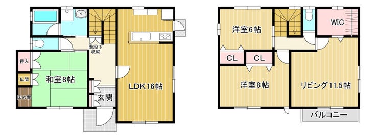 【間取り】
駐車4台可能です!