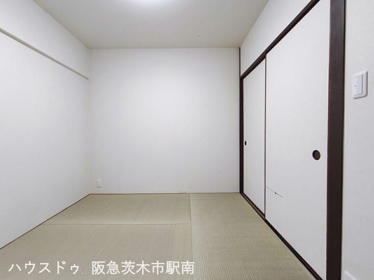 4.5帖の和室 押し入れは1間半。