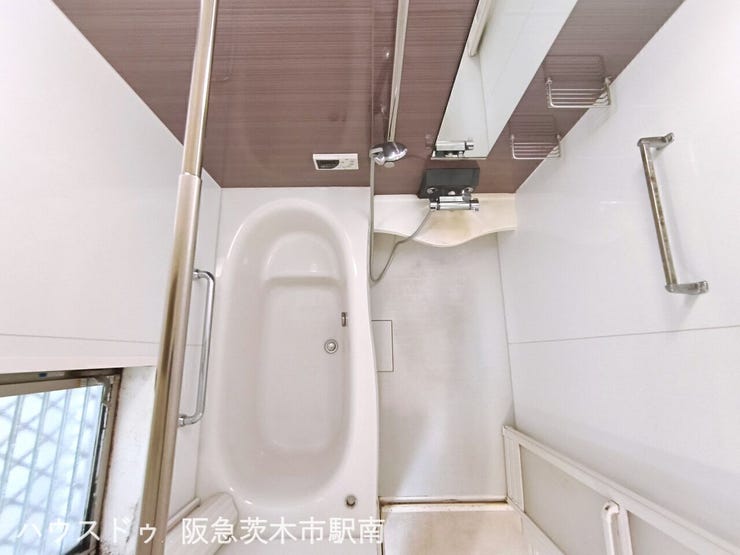 浴室を上からみた様子