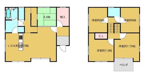 【間取り】
5SLDKの間取りです