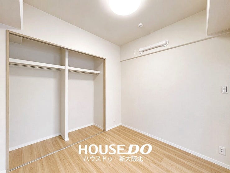 ■大容量のクローゼット!
■お洋服はもちろん、小物や季節家電も収納できてお部屋がスッキリと片付きます!