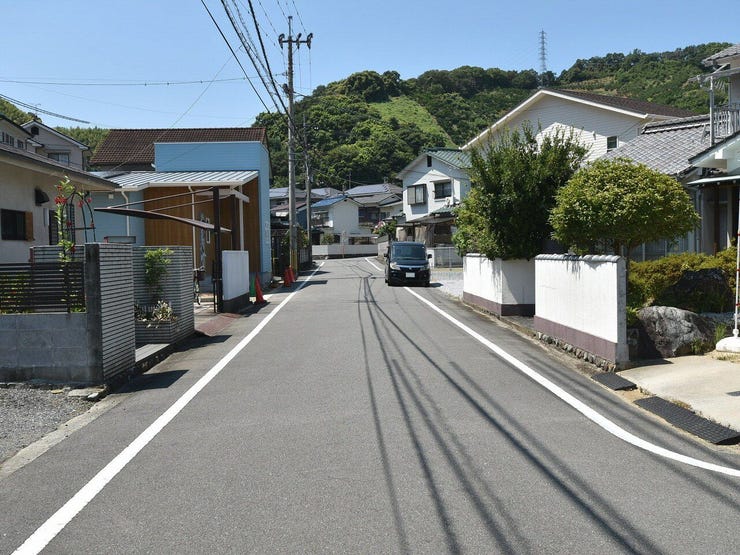 南西側道路