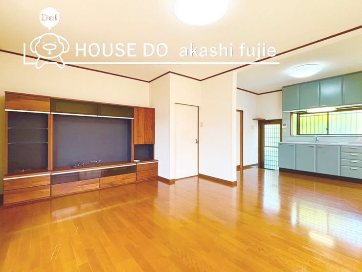 明るく開放的なLDK