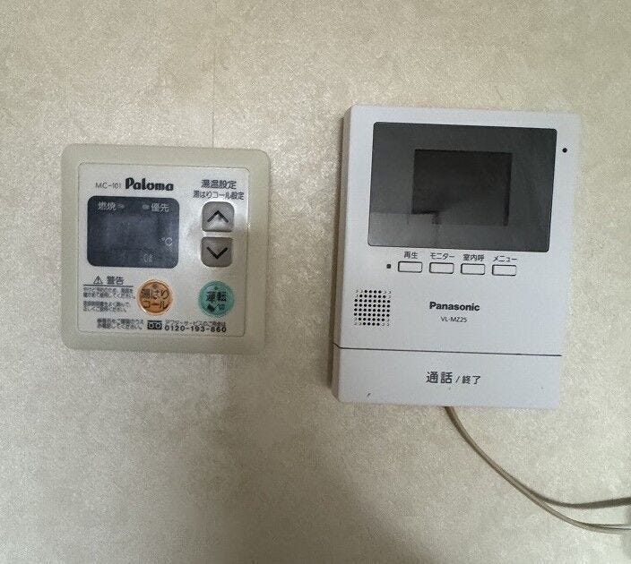 モニター付きインターホン