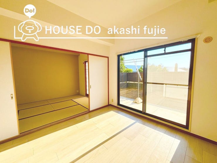 マンション1階部分のお部屋