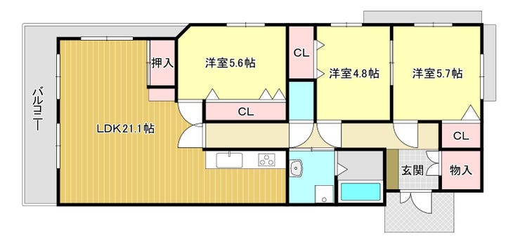 【間取り】