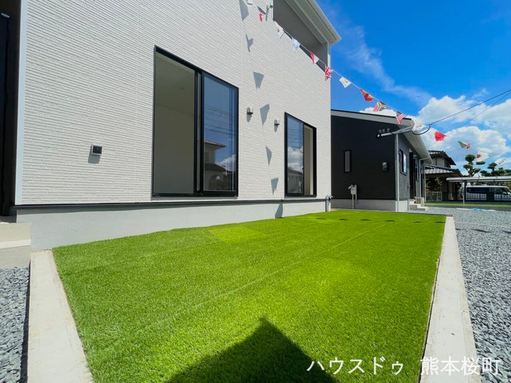 ■遊びと安らぎの多目的空間■子どもが安全に遊べ、ペットと触れ合い、大人も自然に癒やされる、暮らしを彩るスペースです。