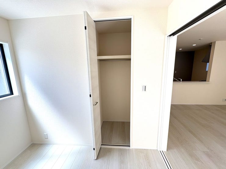 全室収納付き!
お部屋がスッキリ片付きます!