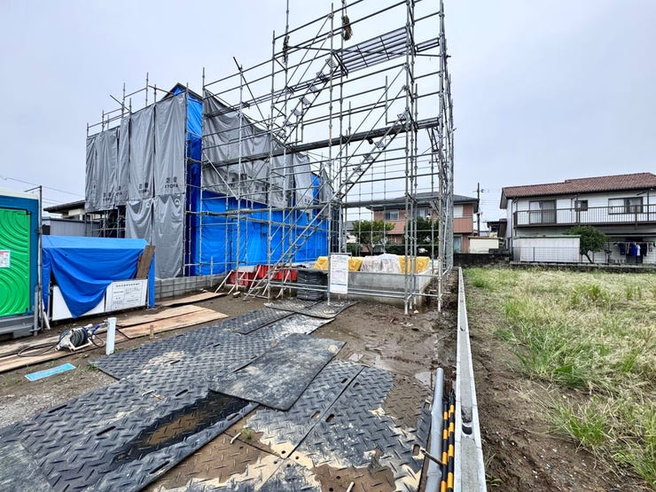 2号棟、基礎工事中♪