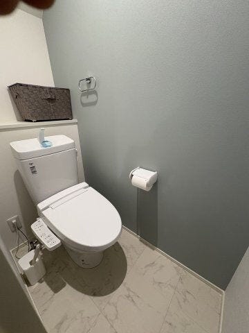 1階のトイレです。
2階にもトイレがございます!