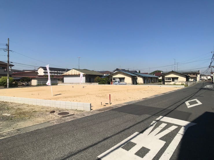 【外観】
4号地 165.30㎡【50坪】建築条件なし
