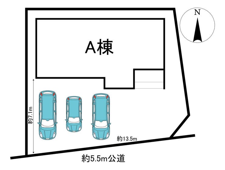 【全体区画図】
A棟