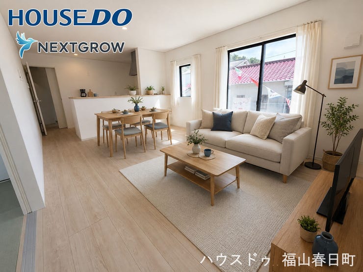 【外観】
■家族の笑顔が集う中心地■お気に入りの家具を迎え、窓からは心地の良い光が差し込みます。※CGで家具を配置しています。