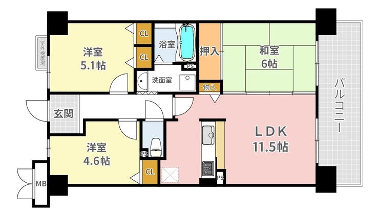 【間取り】