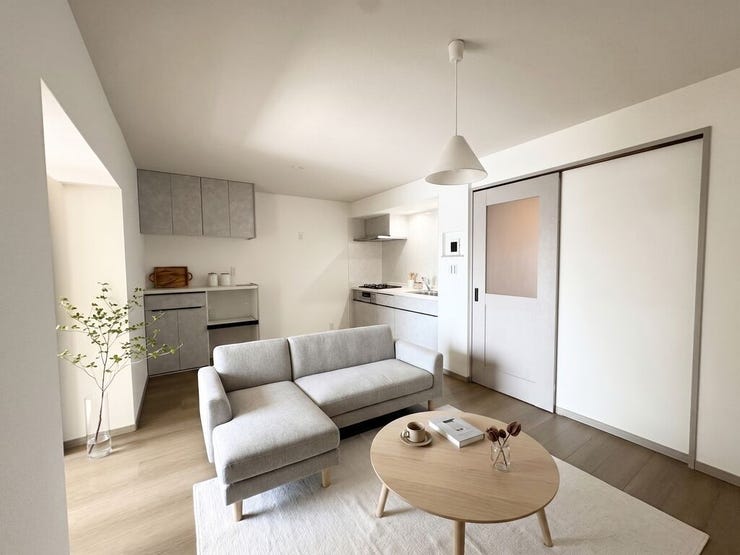 【Living】こちらの画像はAIによる家具イメージです。お部屋の雰囲気を感じてみてください♪