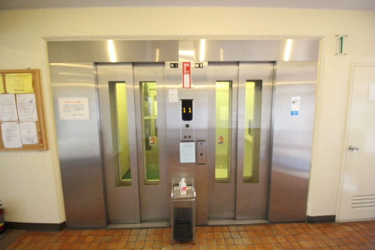 エレベーター完備のため荷物が多くなっても安心です!