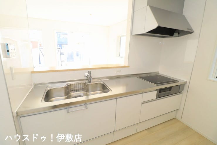 大明丘１丁目 新築戸建 【キッチン（同仕様写真）】
カウンターキッチンで家族の笑顔を見ながら調理できます