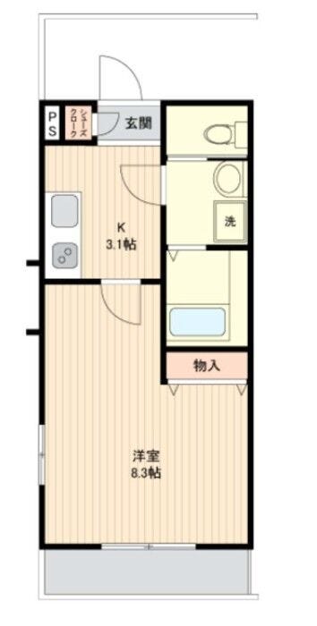 【間取り】
葛飾区高砂7丁目 一棟売アパートの間取りです。