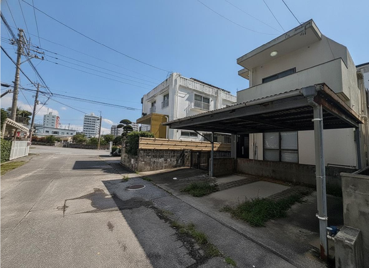 カーポート撤去予定