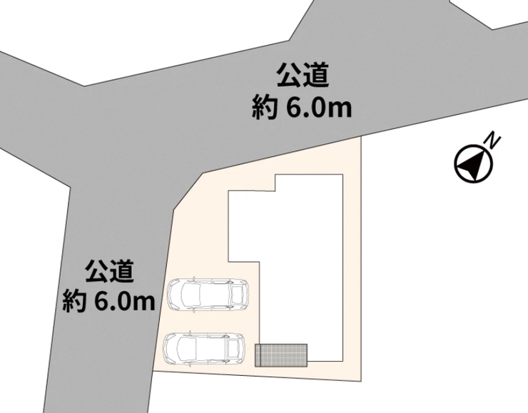 土地面積:132.59㎡(40.10坪)
建物面積:100.19㎡(30.30坪)