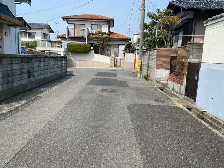 前面道路です♪