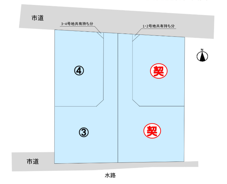 ■3号棟・車3台駐車可能■