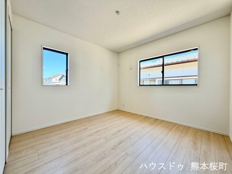 ■6.6帖洋室■寝室、書斎、趣味の部屋。家族の成長やライフスタイルに合わせ、様々な使い方ができる快適な空間です。