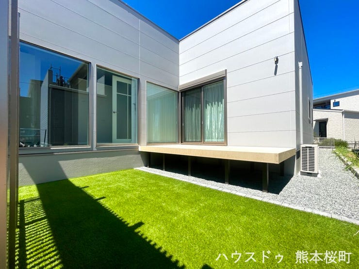 ■遊びと安らぎの多目的空間■子どもが安全に遊べ、ペットと触れ合い、大人も自然に癒やされる、暮らしを彩るスペースです。