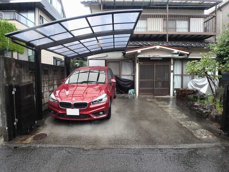 駐車スペース(雨天時)