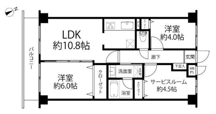 【間取り】
