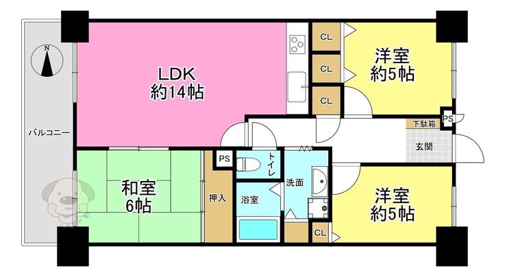 【間取り】
■3LDK、2階部分、西向きのお部屋です!
■リビングは隣の和室と繋げると20帖の広々とした空間があります!
■玄関前の廊下も広々としており、窮屈感を感じにくいお家になっています!