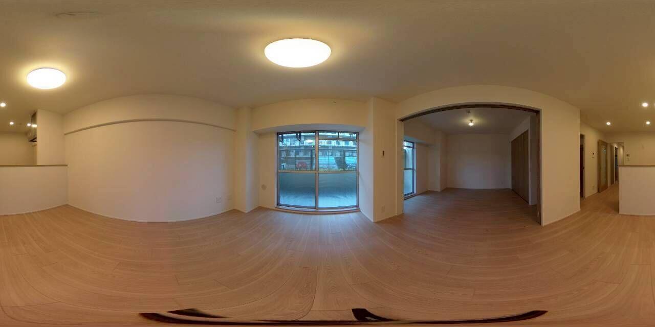 隣接洋室とつなげて使えば、さらに開放感のある大空間に。家族みんなが自然と集まるLDKです。