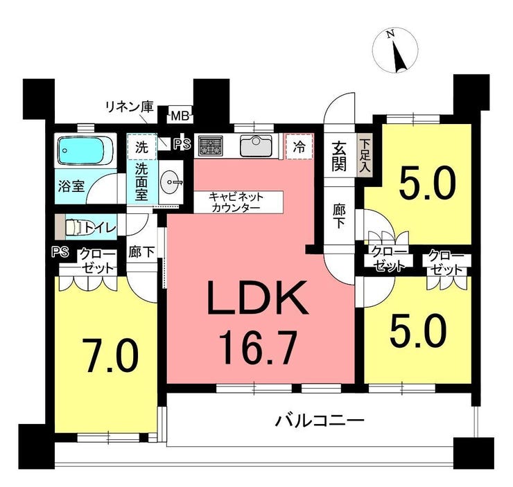 【間取り】