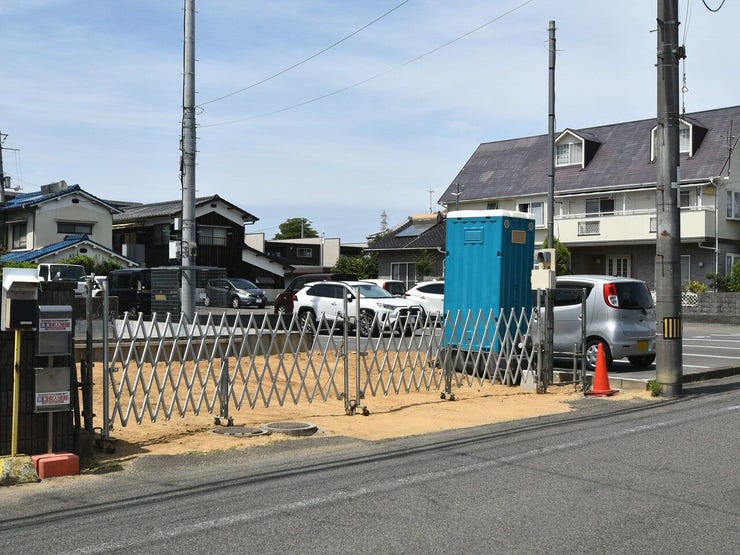 建設地を南東側より撮影 2026.08.29