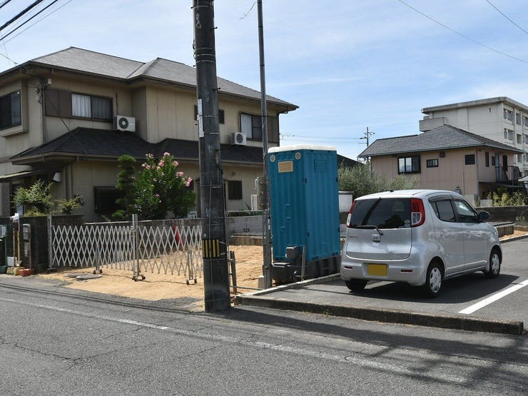建設地を北東側より撮影 2026.08.29