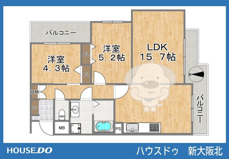 【間取り】