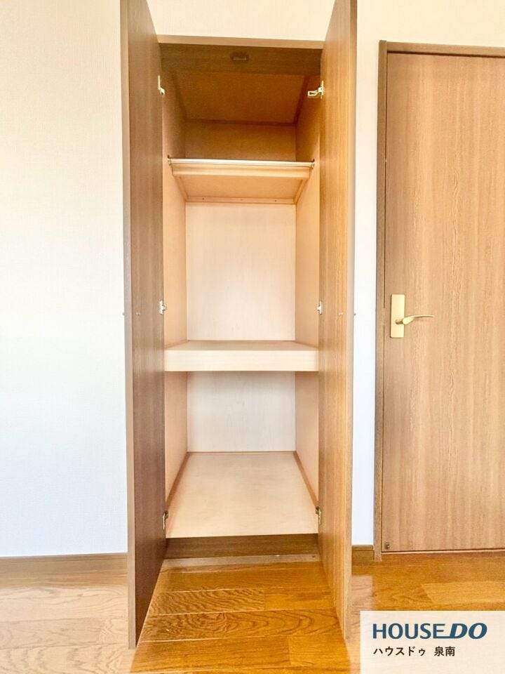 収納スペースあり◎お部屋のスペースも広く感じられます。