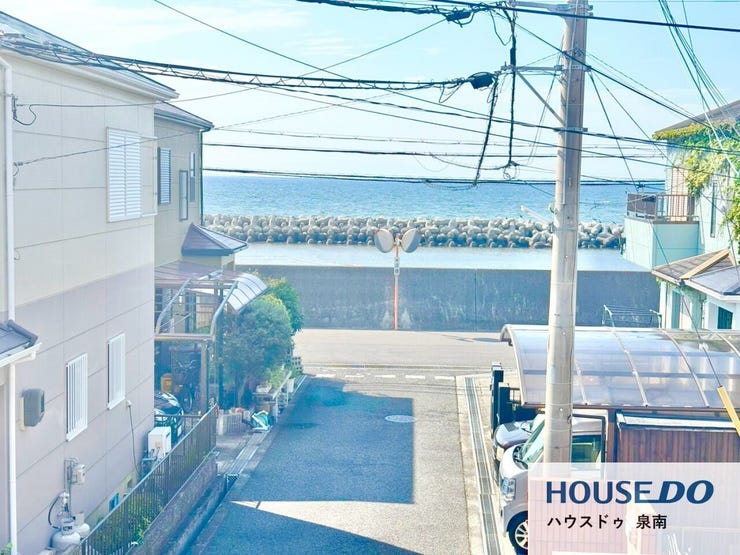 近くに海があり、遠望良好です♪