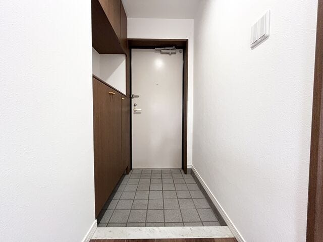 玄関:廊下との段差があまりなく、つまづかずに靴を履いたり脱いだりできます。