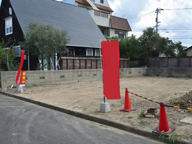 【外観写真】
建設地を南西側より撮影 2026.08.30