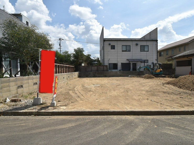 建設地を西側より撮影 2026.08.30