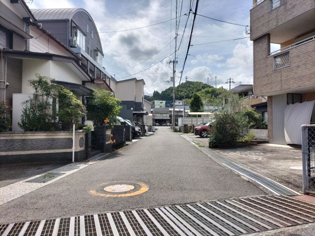 北側道路 東から西方向
