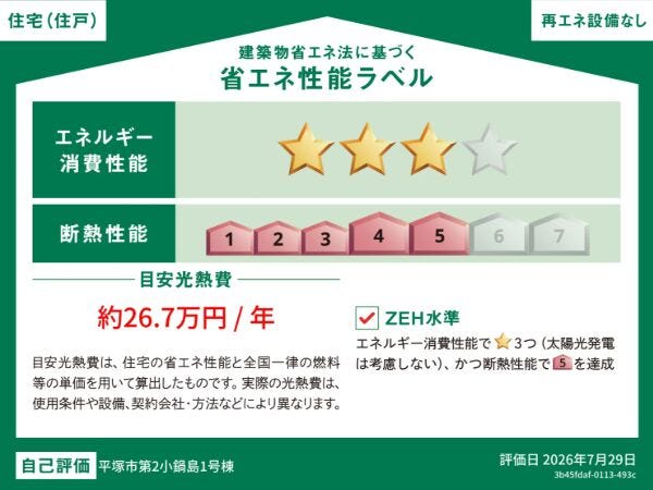 【省エネ性能ラベル】