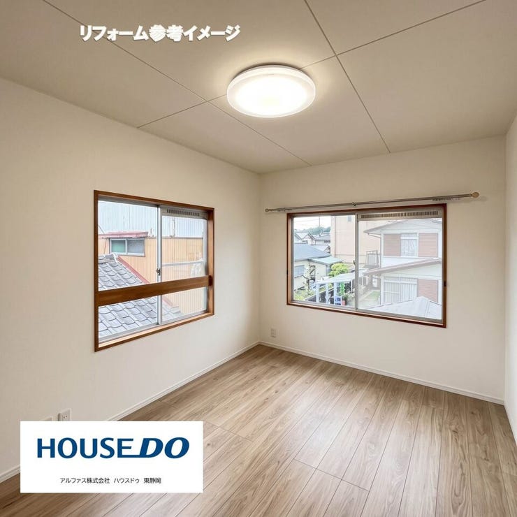 クロス・床材変更予定です。
※リフォーム案に基づくAI生成による参考画像です。実際の完成内容とは異なる場合がございます。