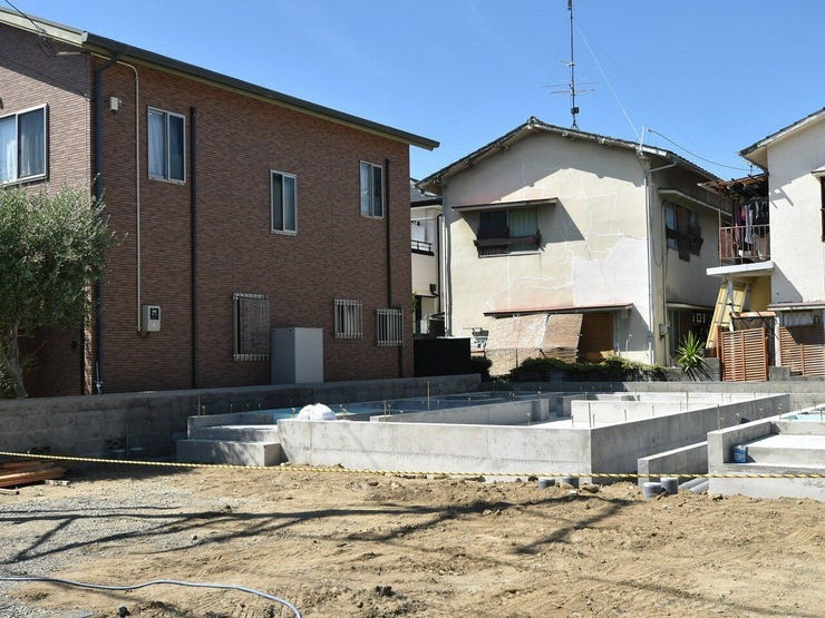 【外観写真】
建設地を南東側より撮影 2026.08.30