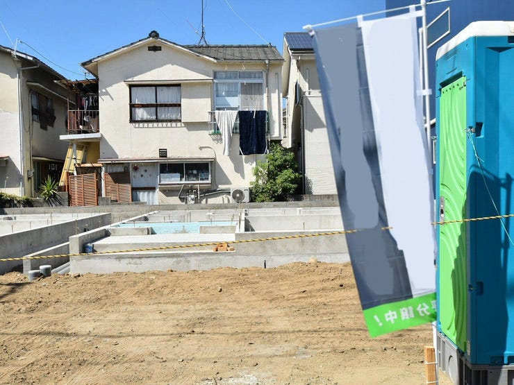 建設地を南側より撮影 2026.08.30
