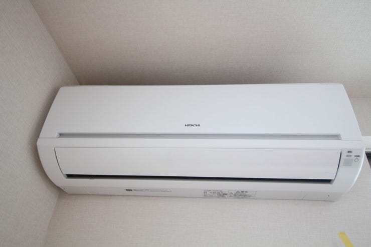 夏の暑い日や冬の寒い日に活躍するエアコン完備♪